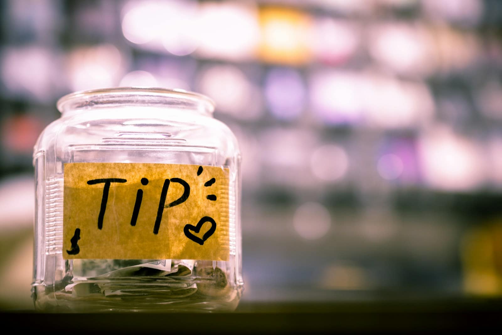 Tip Jar, the cover