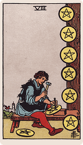 Eight of Pentacles