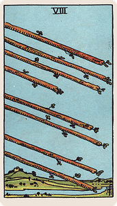 Eight of Wands