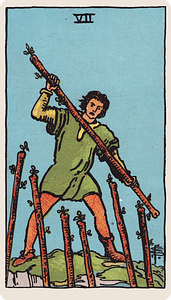 Seven of Wands