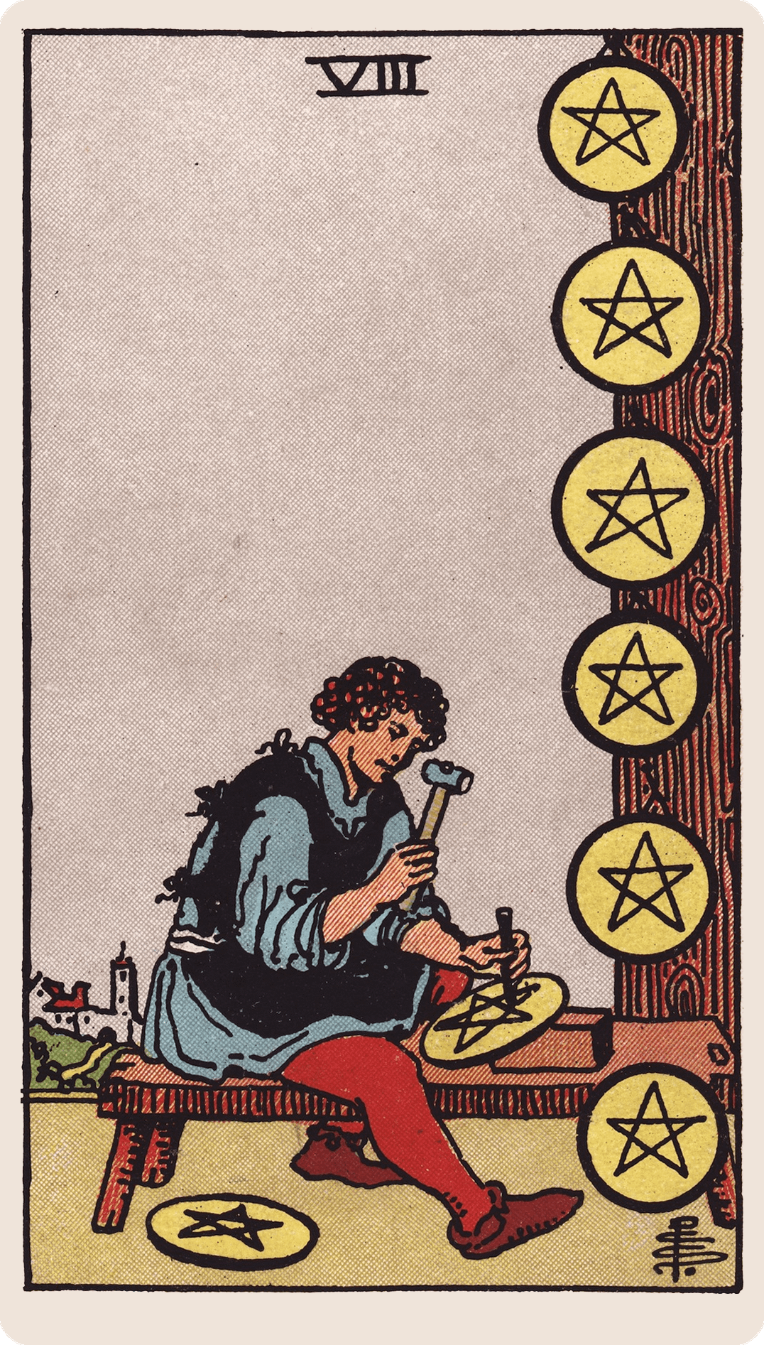 Eight of Pentacles