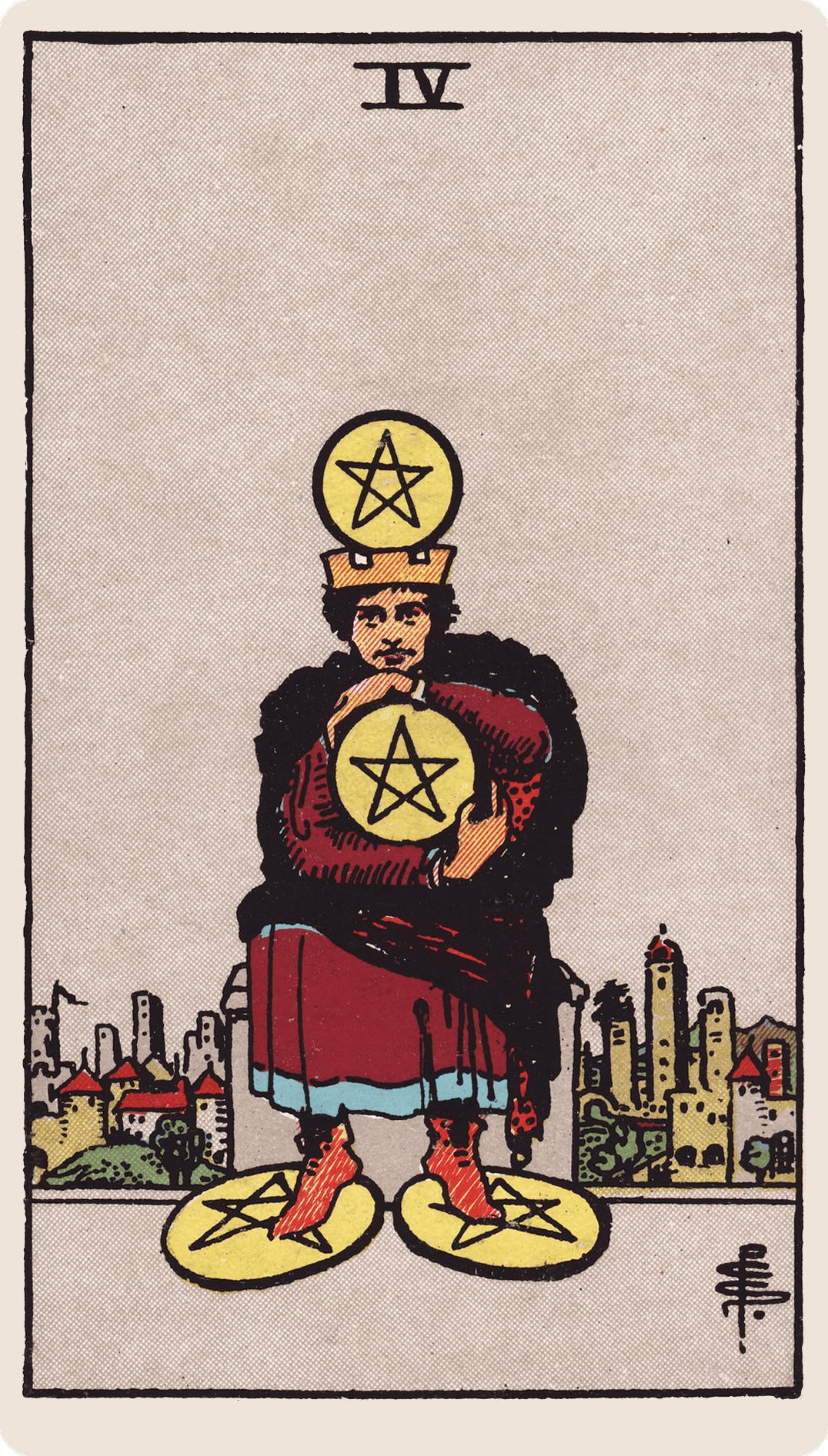 Four of Pentacles