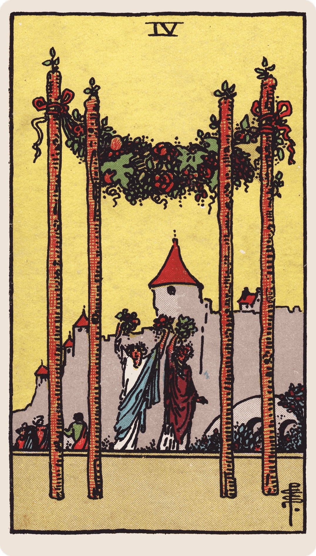 Four of Wands