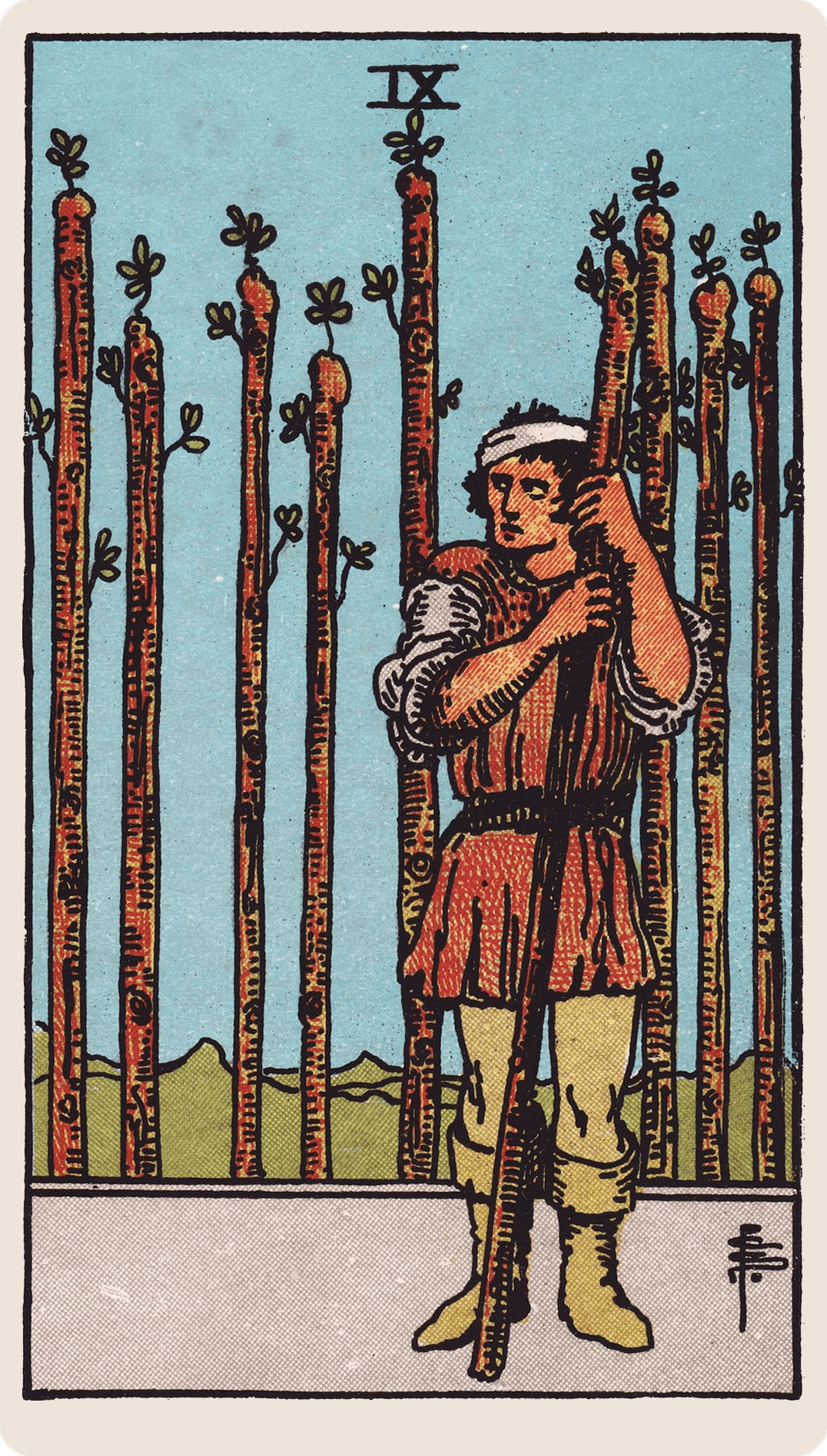 Nine of Wands