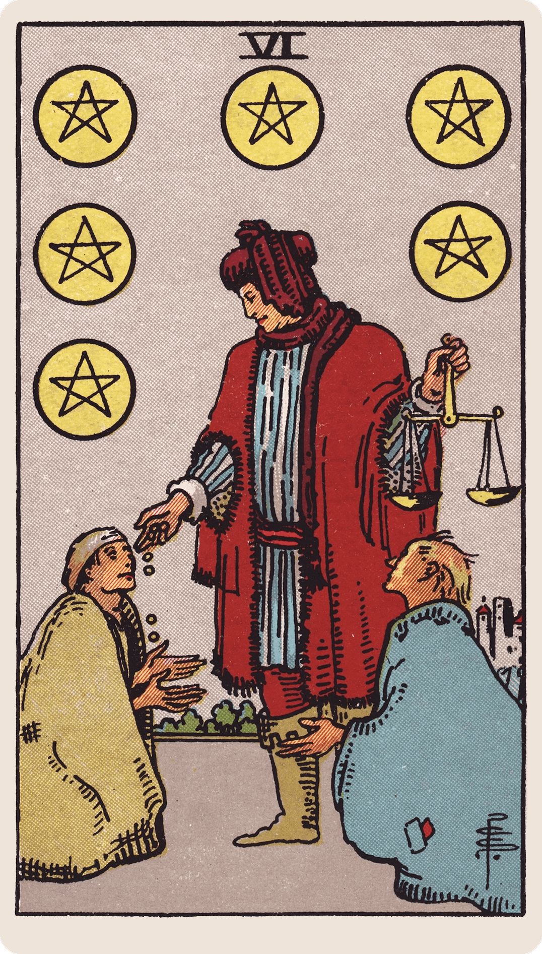 Six of Pentacles