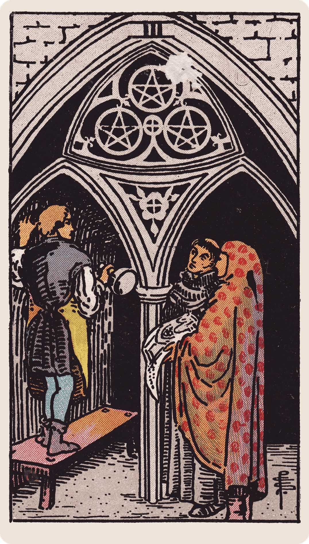 Three of Pentacles