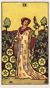 Nine of Pentacles