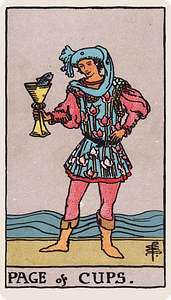 Page of Cups