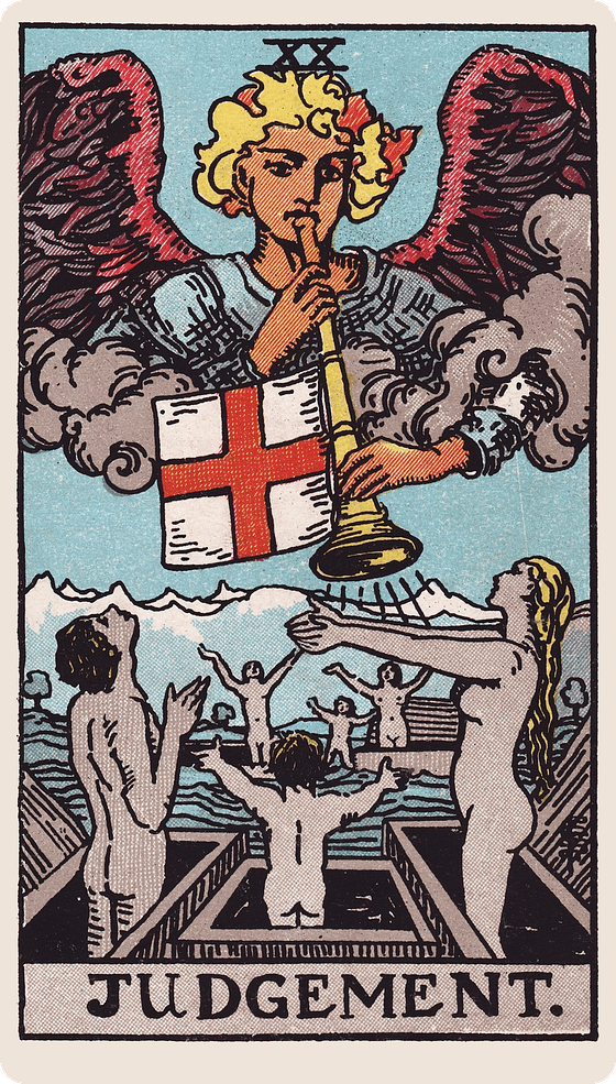 The Judgement tarot card