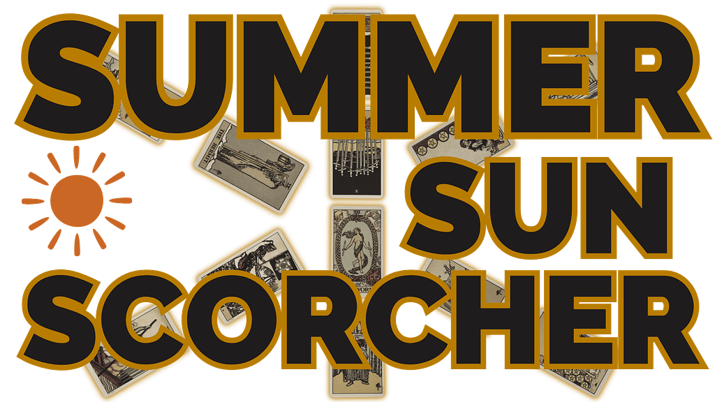 The Summer Sun Scorcher tarot spread