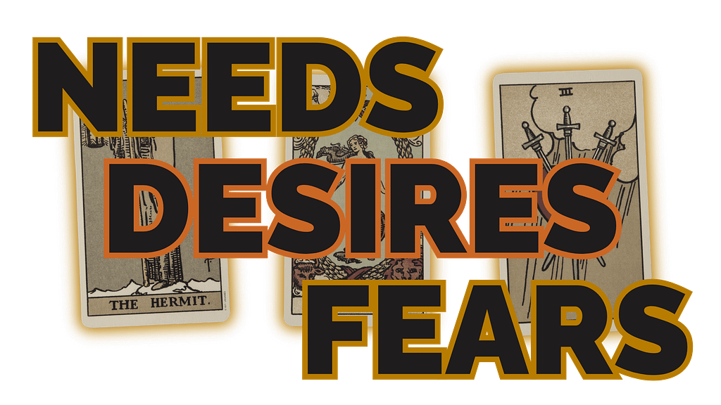 The Needs / Desires / Fears tarot spread