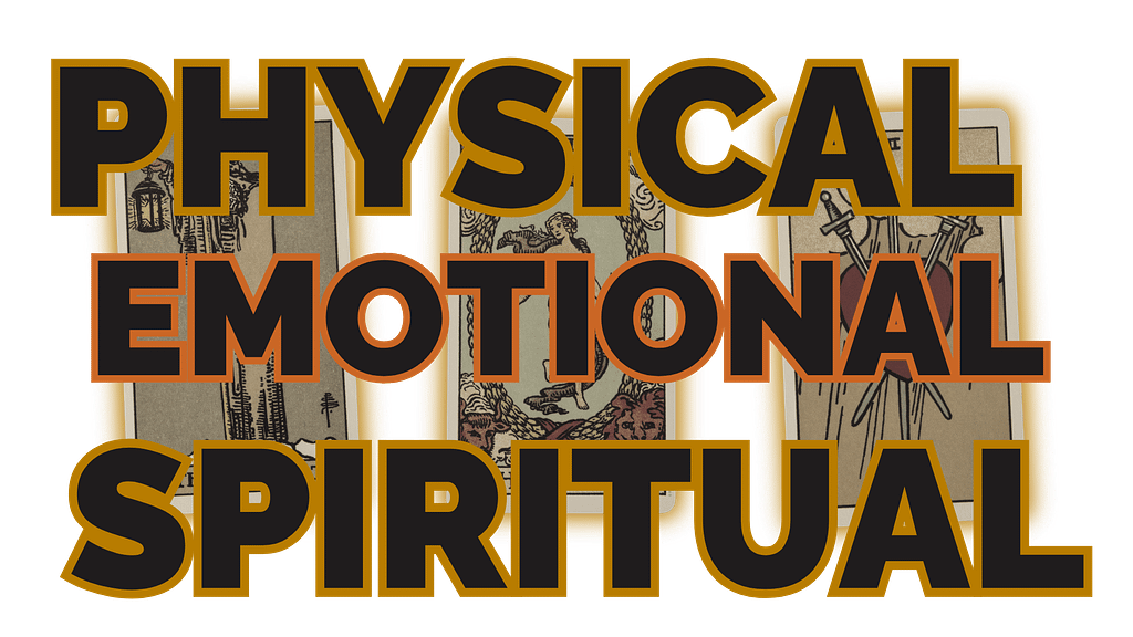 The Physical / Emotional / Spiritual tarot spread