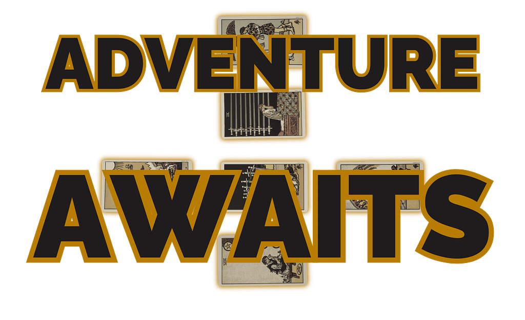 The Adventure Awaits tarot spread