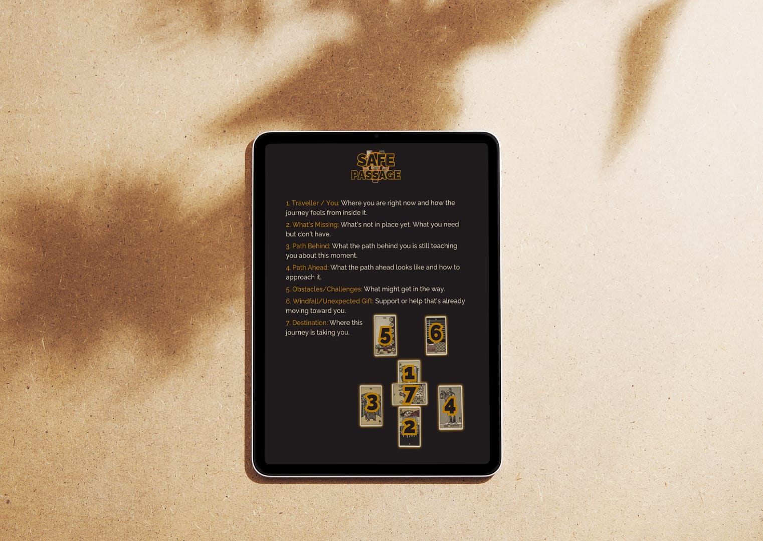 Safe passage Workbook Sample
