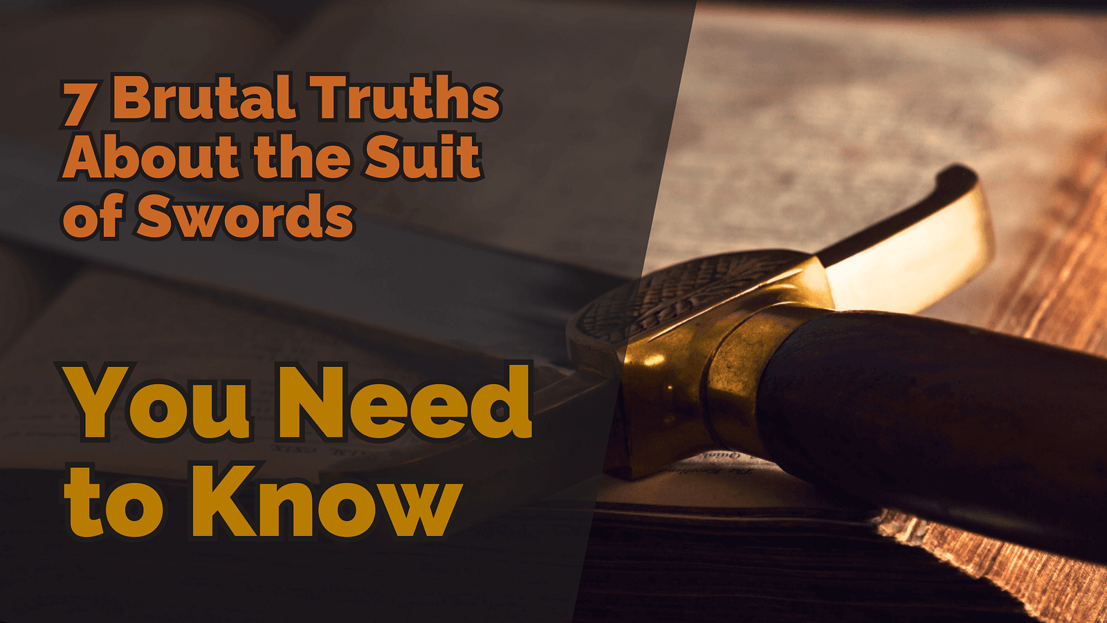 7 Brutal Truths About the Suit of Swords You Need to Know