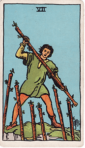 Seven of Wands