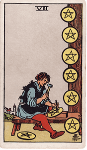 Eight of Pentacles