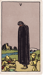 Five of Cups