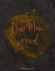 New Moon Digital Journal Cover Page