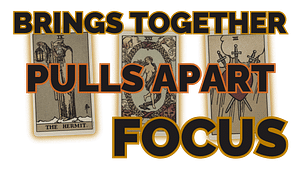 Brings Together Pulls Apart Focus