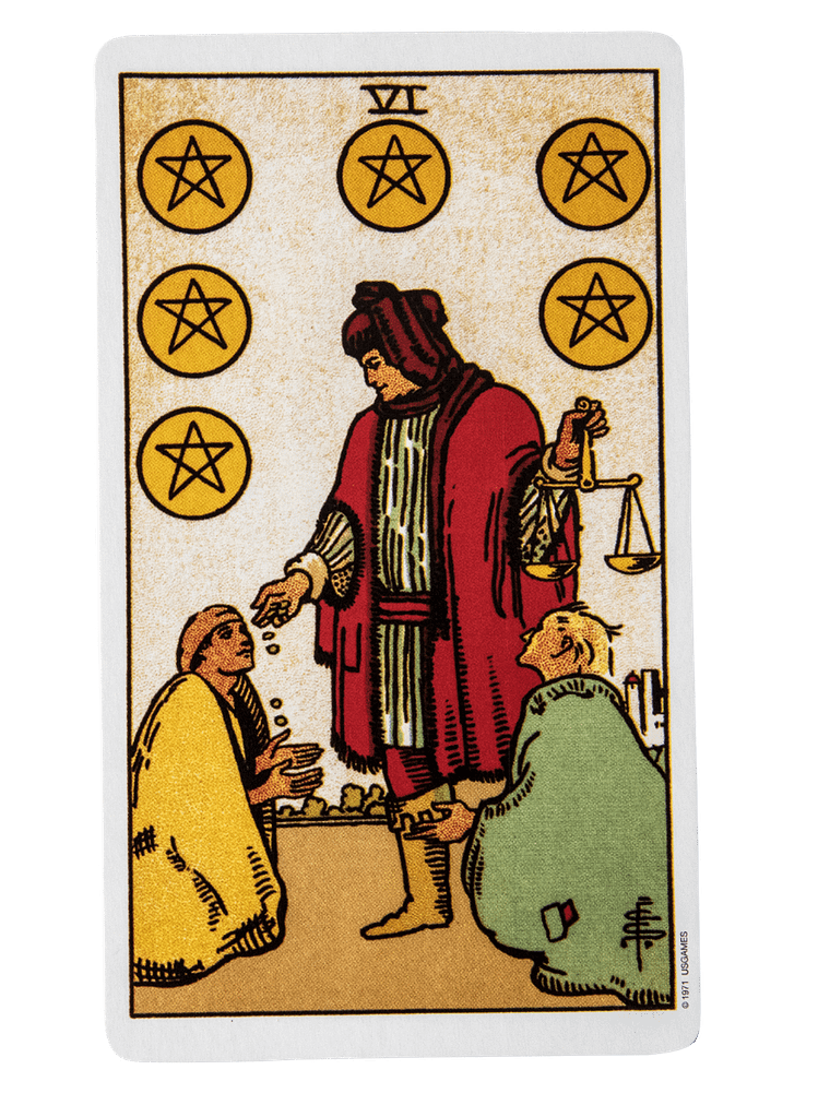 Six Of Pentacles 760x1024