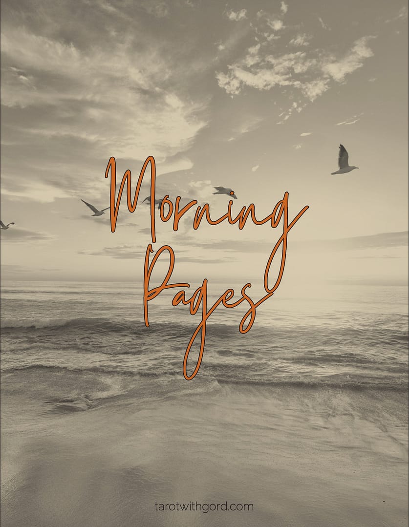 Morning Pages Digital Journal Cover Page