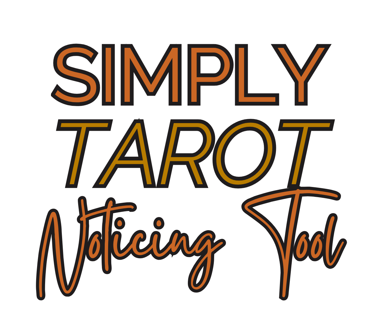 Simply Tarot Noticing Tool