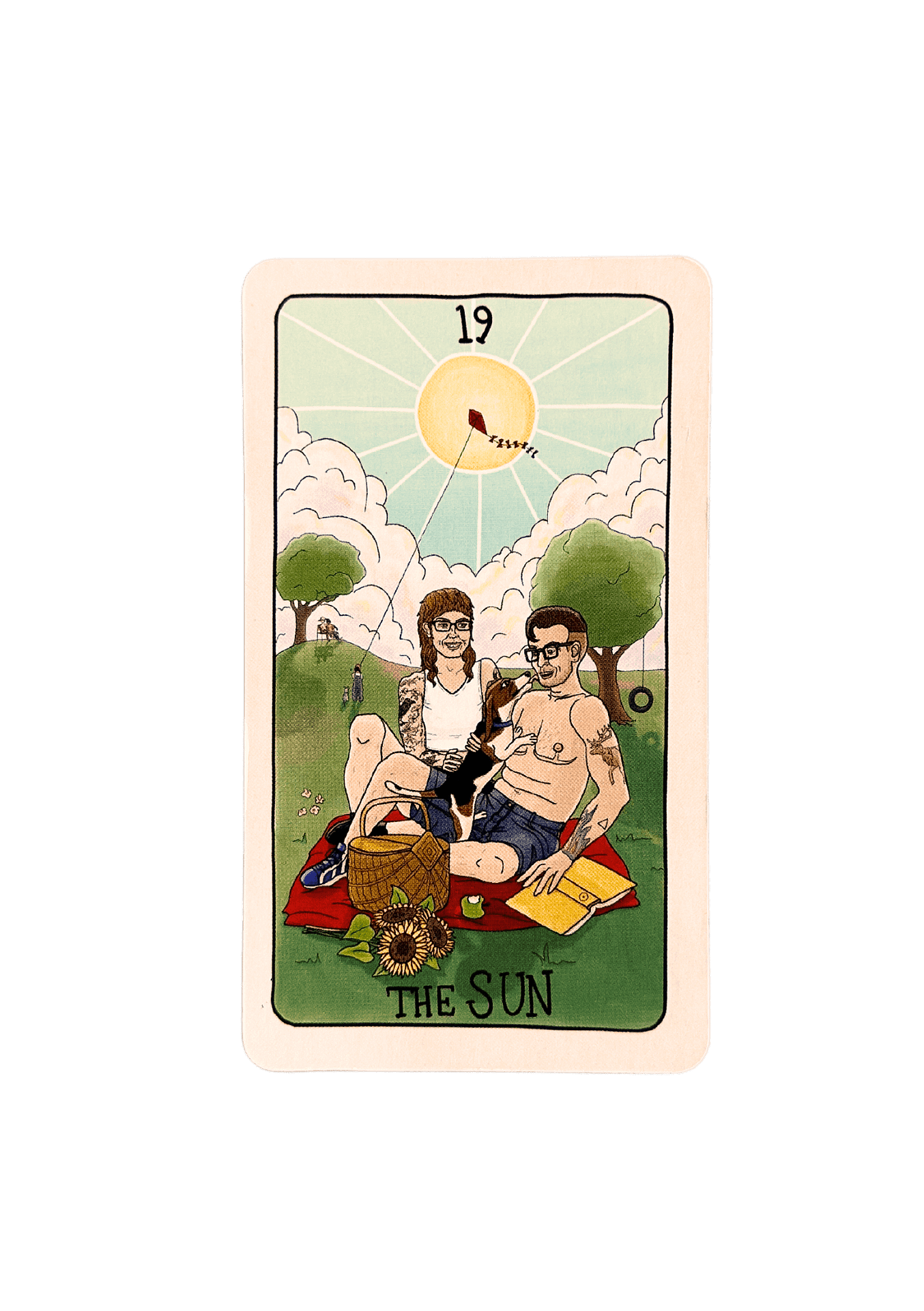 The Sun Tarot Card (Fifth Spirit Tarot)