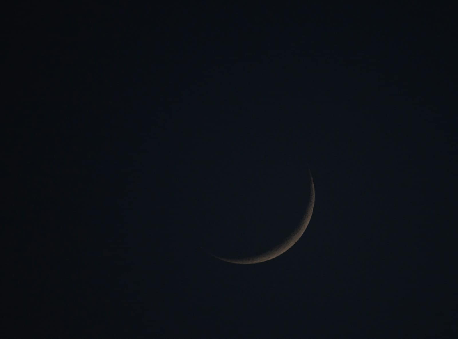 black and white new moon