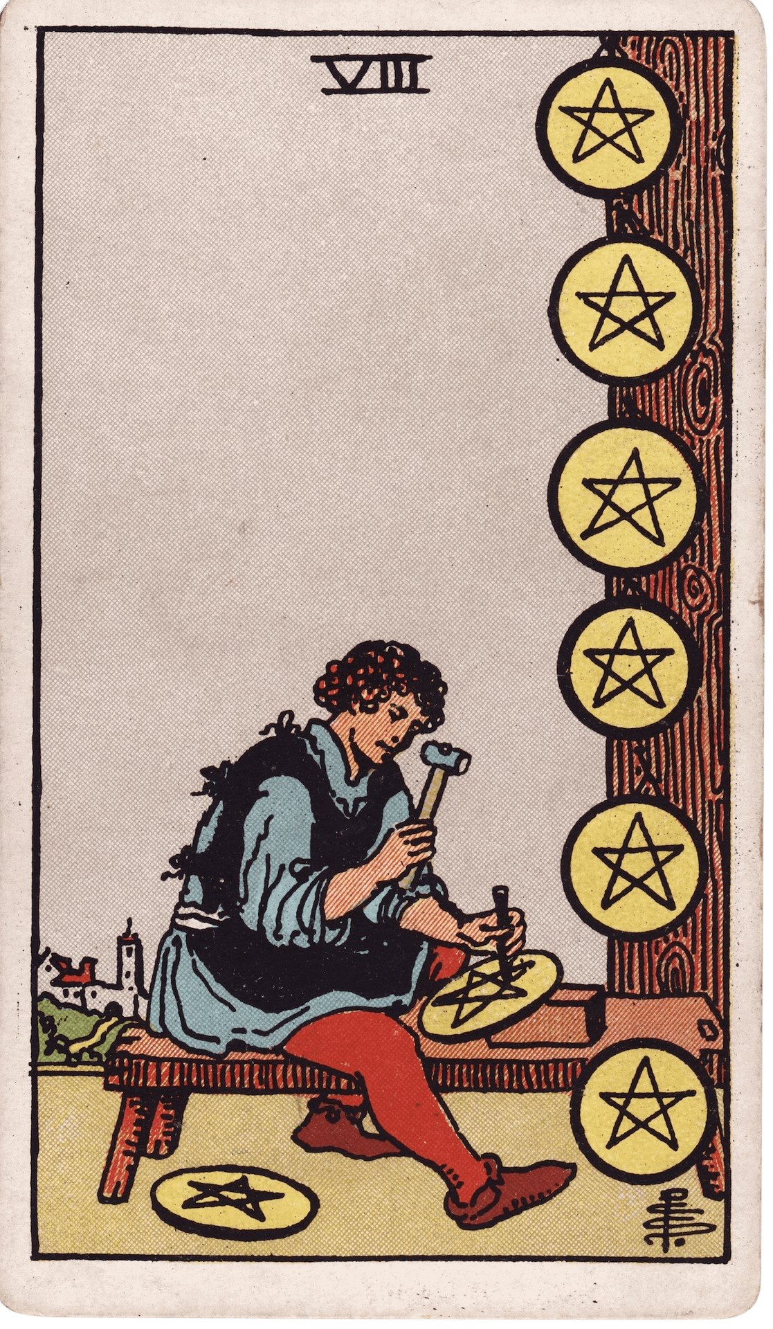 Eight of Pentacles