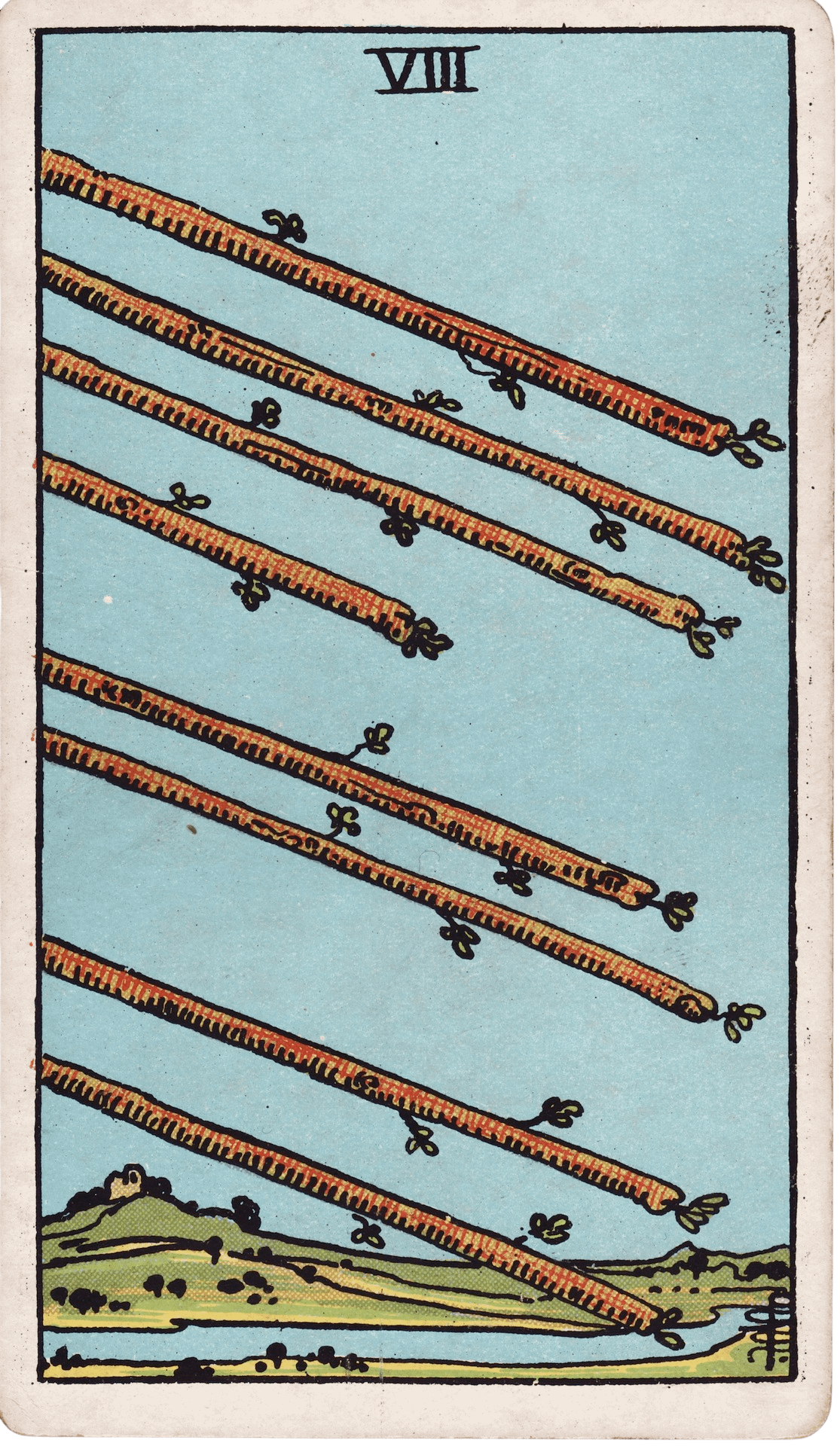 Eight of Wands