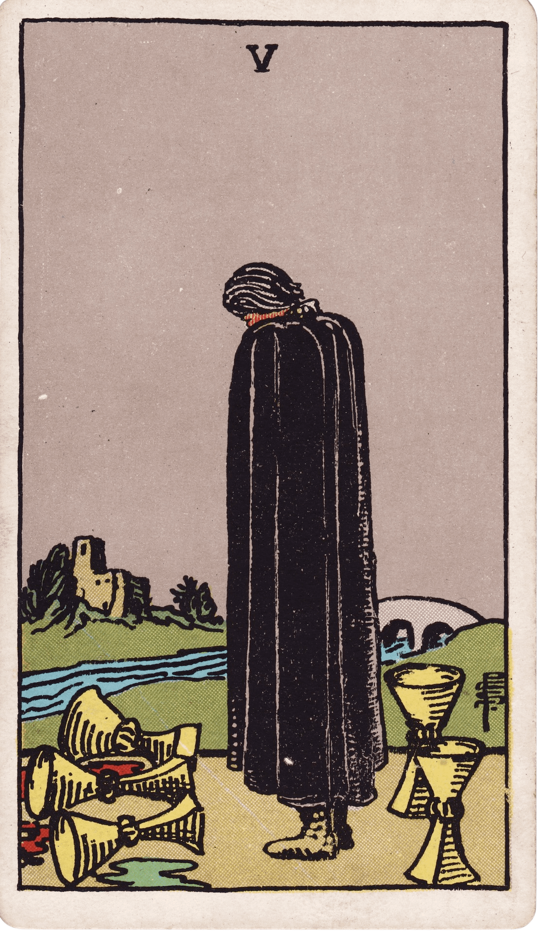 Five of Cups