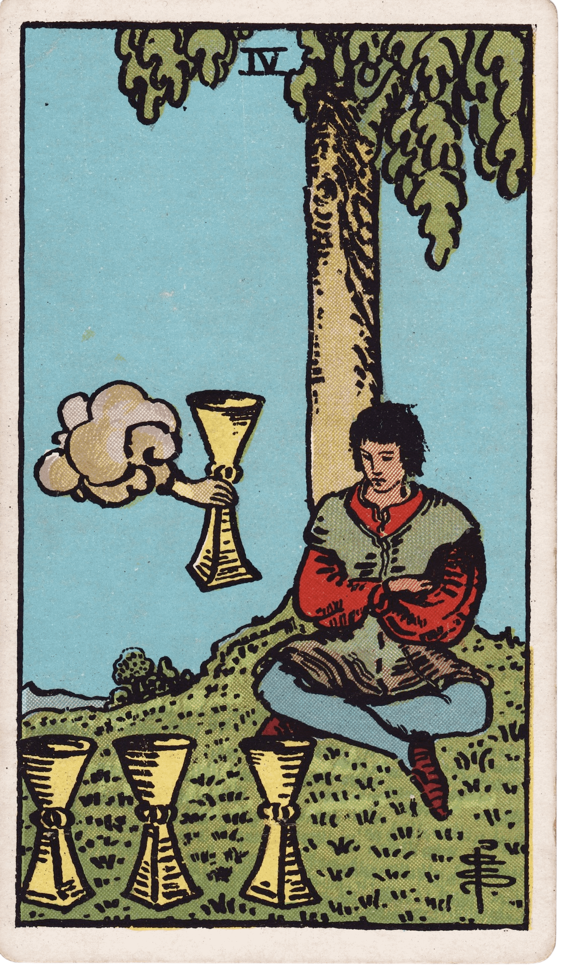 Four of Cups