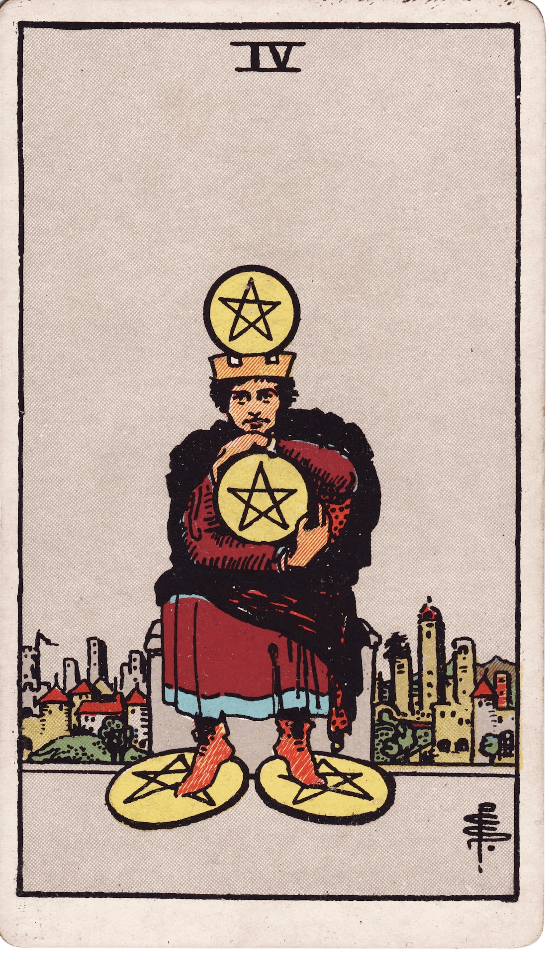 Four of Pentacles