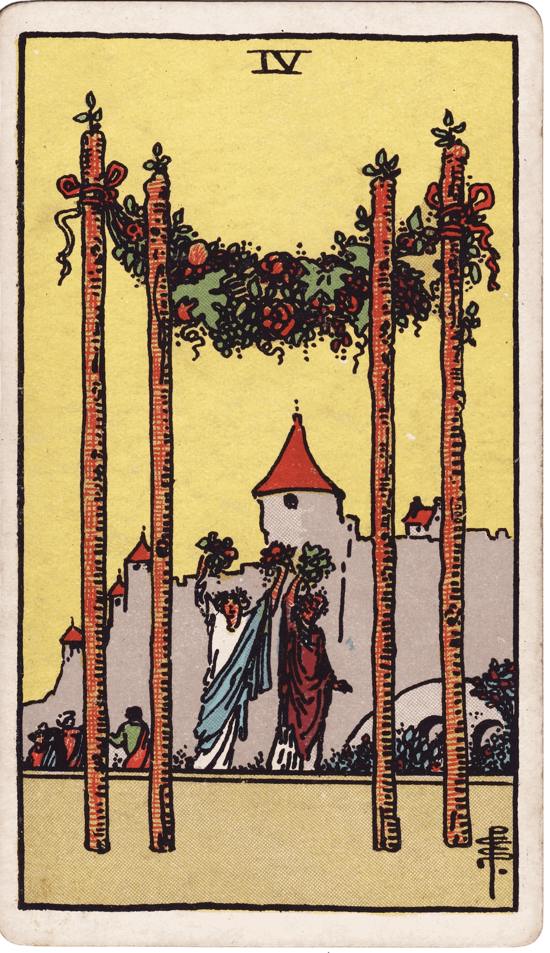Four of Wands