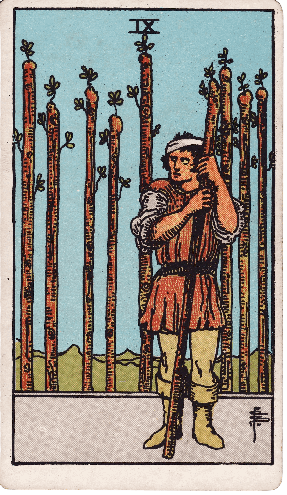 Nine of Wands