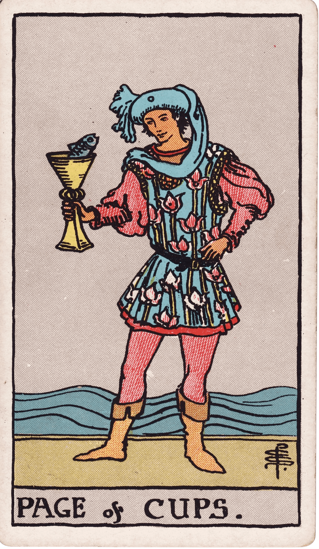 Page of Cups