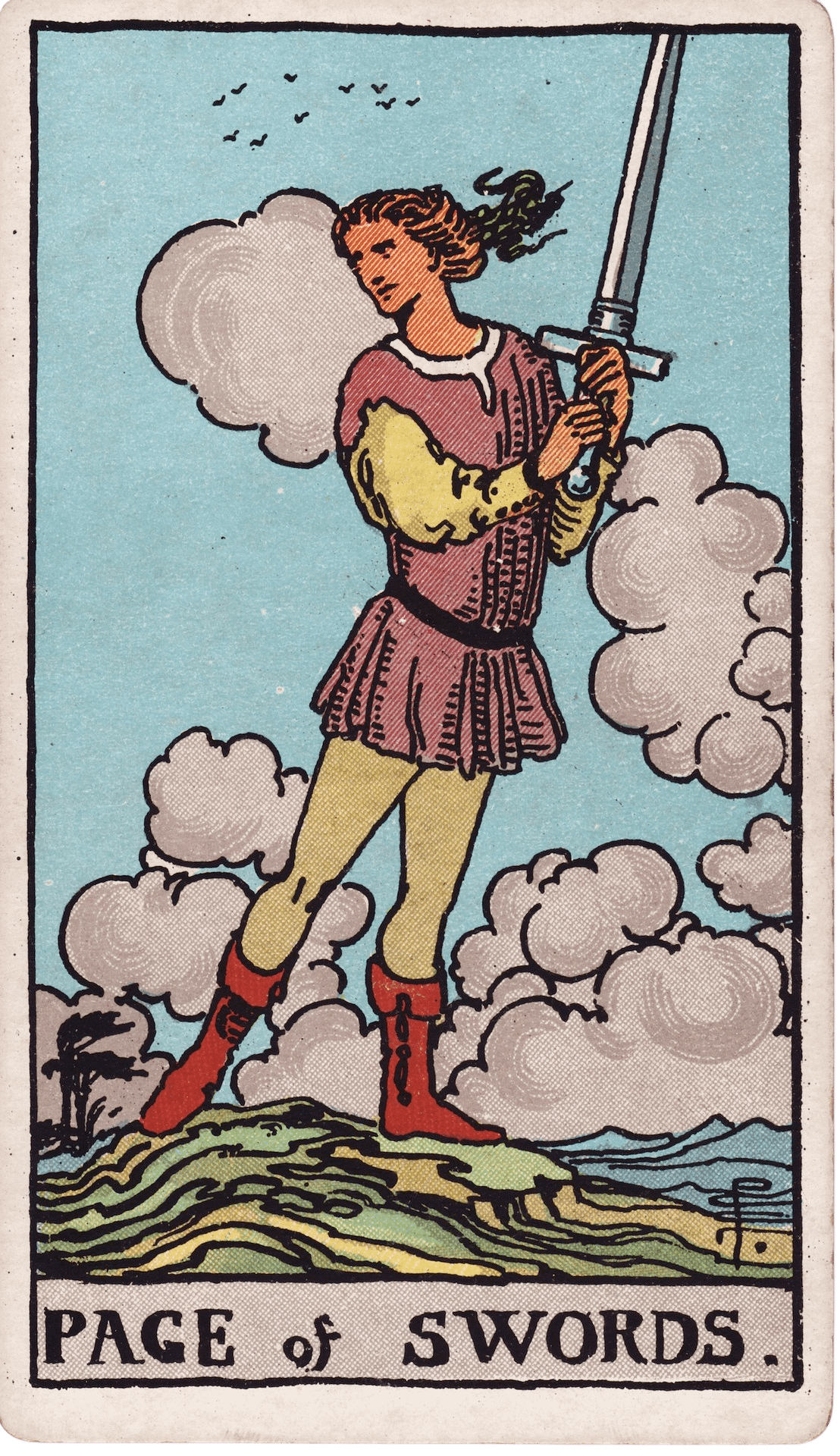 Page of Swords