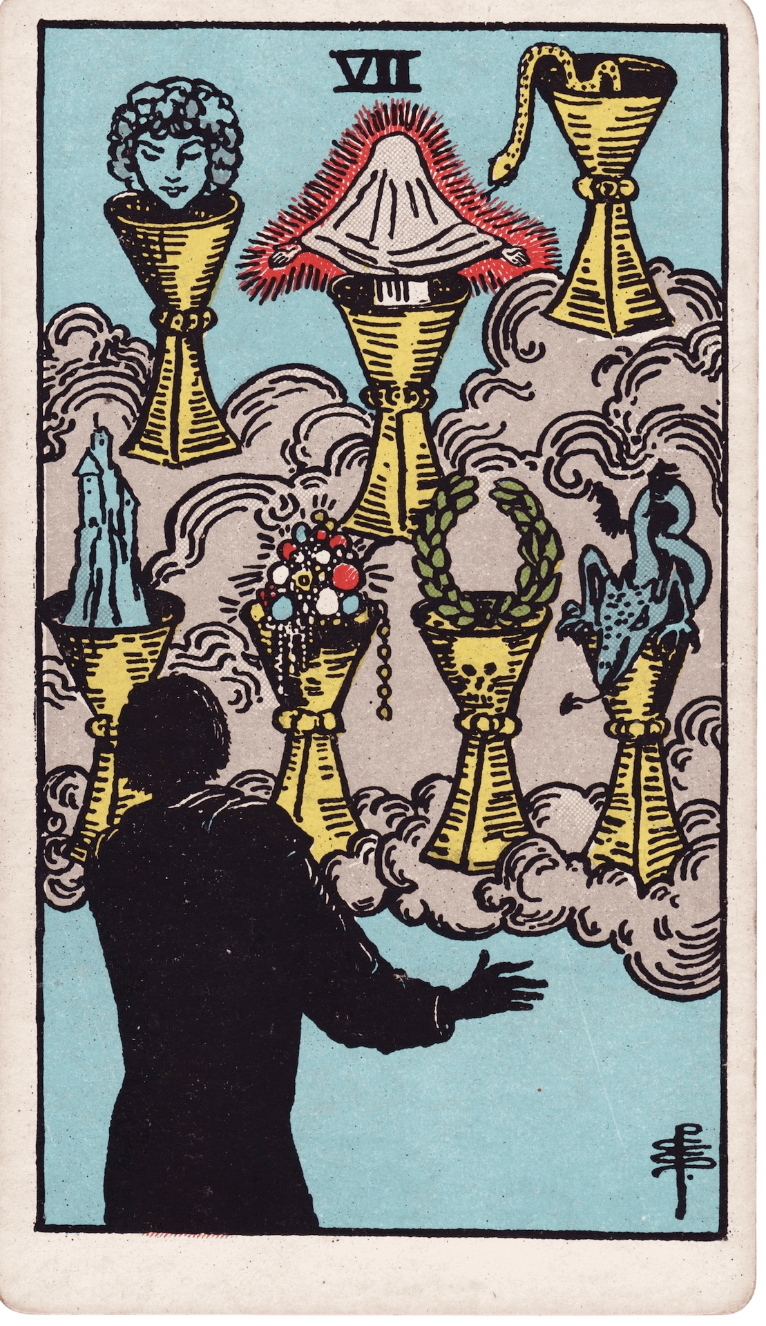 Seven of Cups
