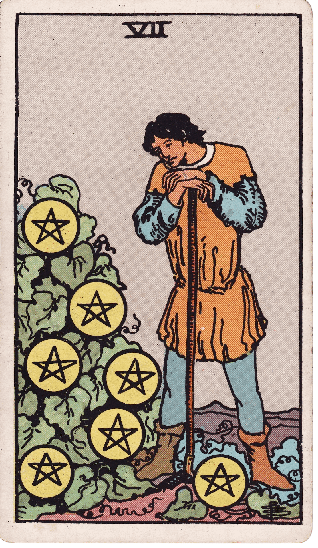 Seven of Pentacles