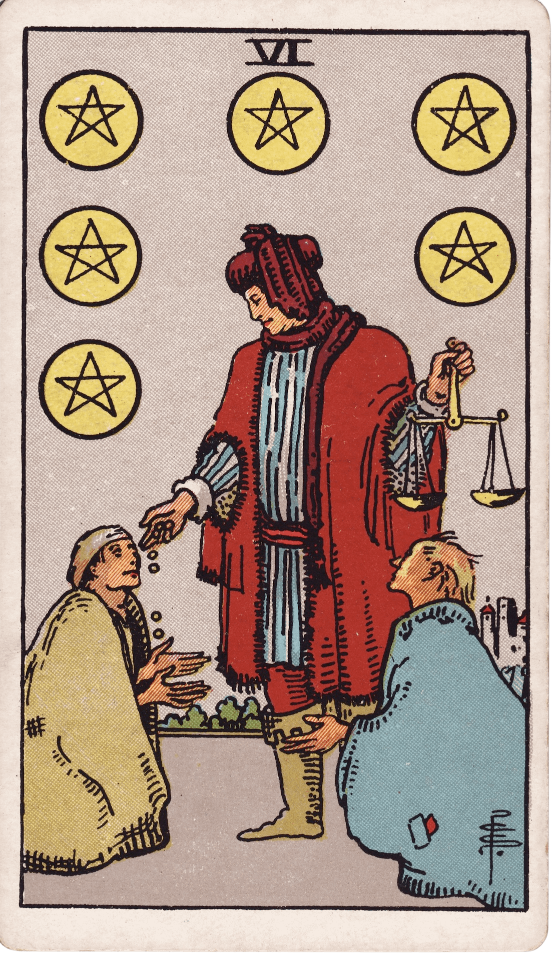 Six of Pentacles