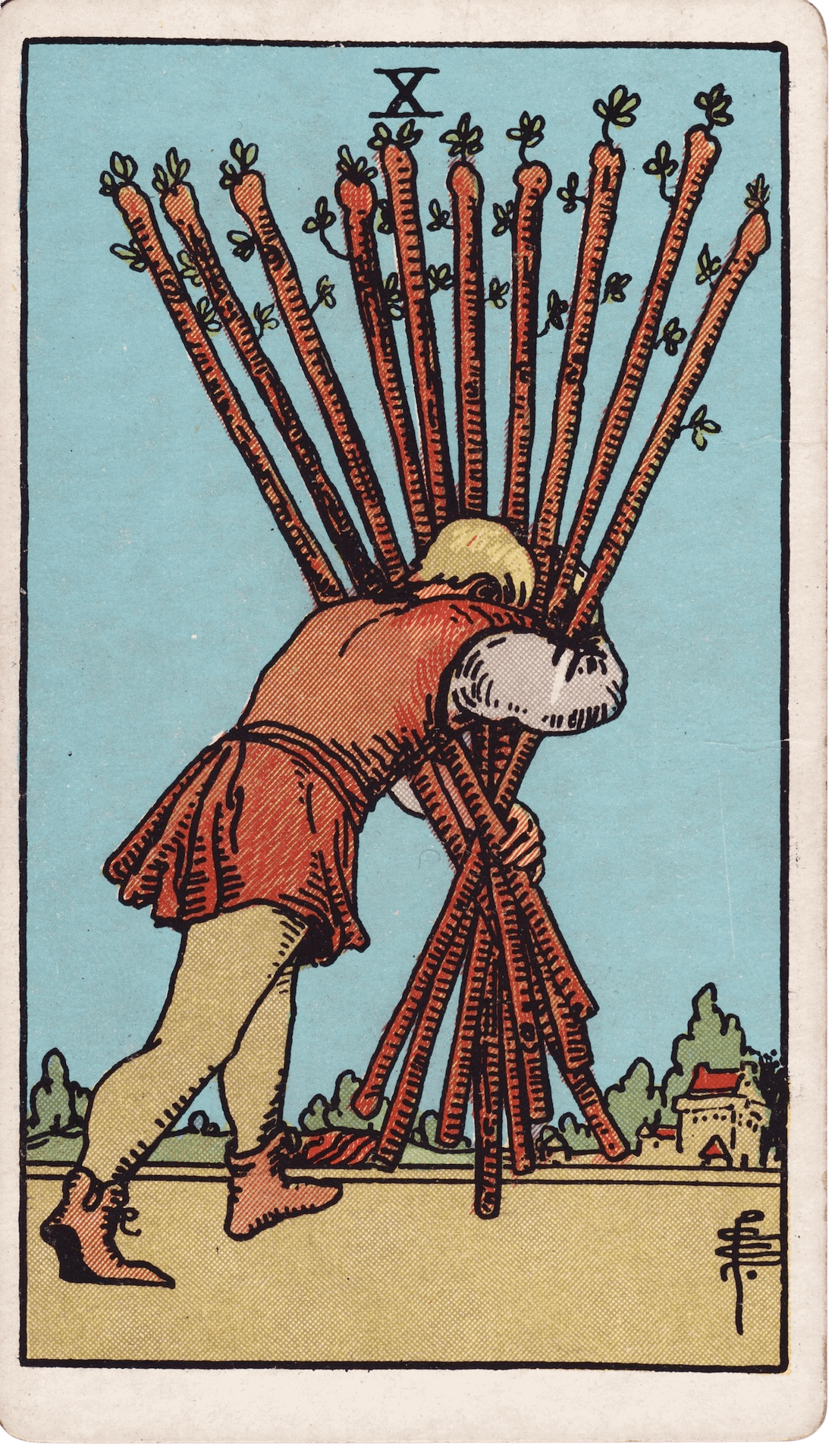 Ten of Wands
