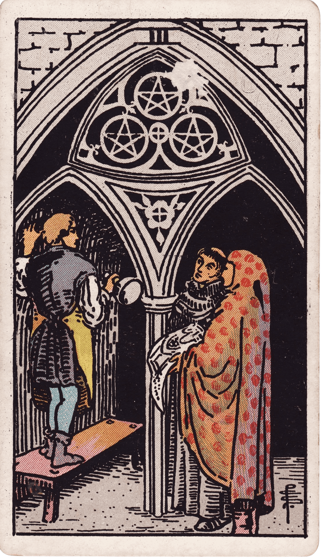 Three of Pentacles