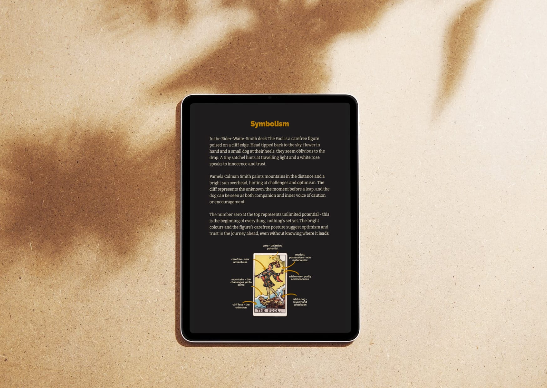 Simply Tarot Fundamentals, the reference guide to all 78 tarot cards